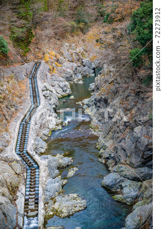 Fishway of Okutama Shiromaru Dam 72273912