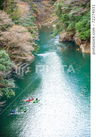 奧多摩風間橋的風景 72274031