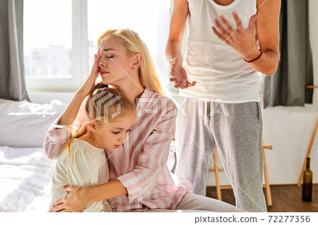 young woman is tired of enduring humiliation from her husband young woman is tired of enduring humiliation from her husband 72277356