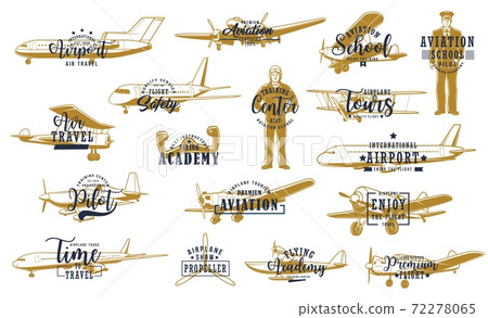 Flight airline planes icons, aviation fly, airport Flight airline planes icons, aviation fly, airport 72278065