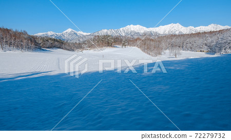 冬季中山高原（長野縣大町市） 72279732