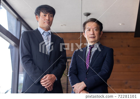 A businessman in the office A businessman in the office 72281101
