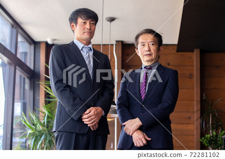 A businessman in the office A businessman in the office 72281102