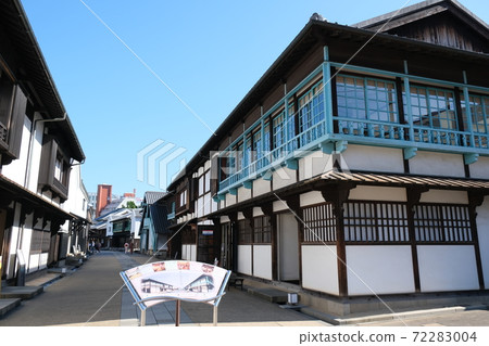 Dutch trading house such as Hettle room in Dejima, Nagasaki 72283004