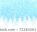 樅樹背景素材02 72283261