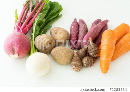 Multiple vegetables root vegetables Multiple vegetables root vegetables 72283814