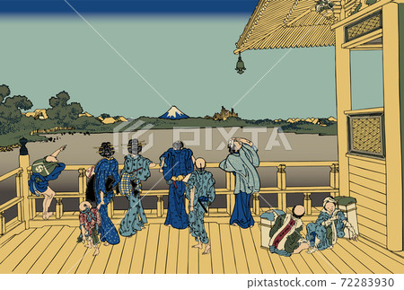 Katsushika Hokusai Image 500 Rakanji Sazaedo 72283930