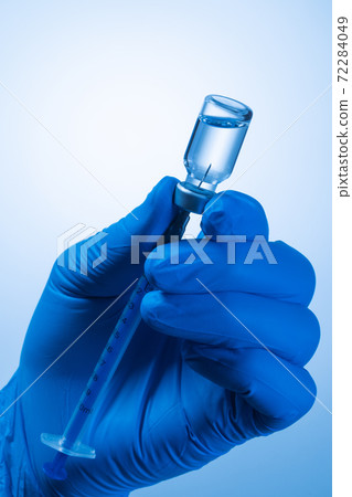 Image of medical injection Influenza coronavirus 72284049