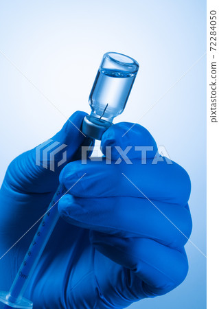 Image of medical injection Influenza coronavirus 72284050