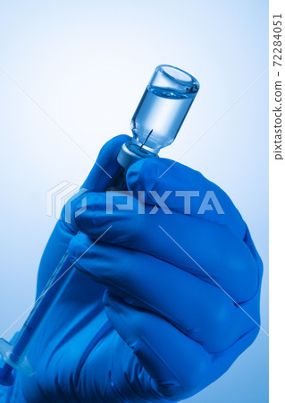 Image of medical injection Influenza coronavirus 72284051