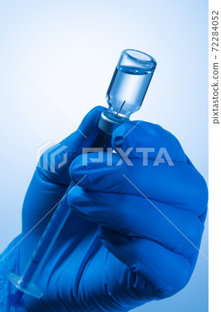 Image of medical injection Influenza coronavirus 72284052