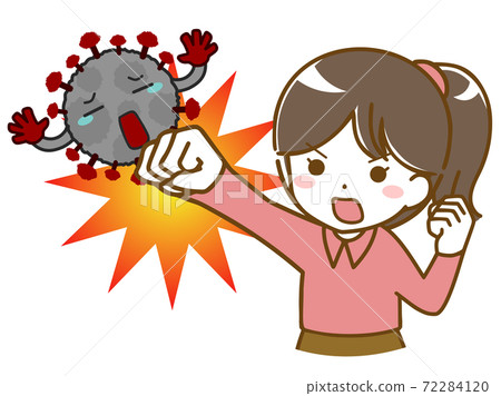 Girl who repels the virus Girl who repels the virus 72284120