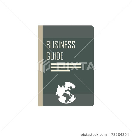 Business guide vector illustration in flat design Business guide vector illustration in flat design 72284204