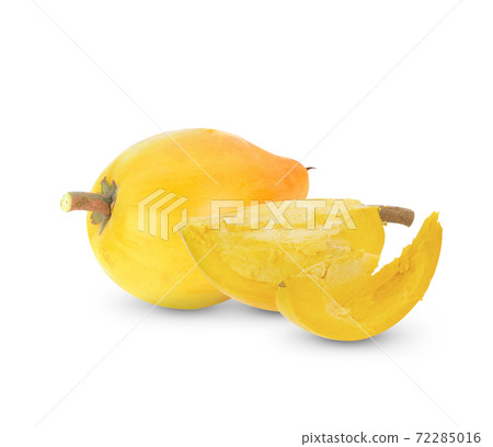 Pouteria Campechiana fruit isolated on white. Pouteria Campechiana fruit isolated on white. 72285016