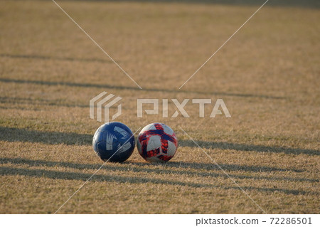 Soccer ball on the lawn Soccer ball on the lawn 72286501