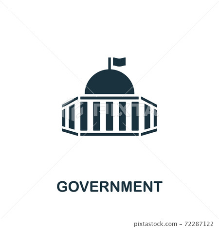 Government vector icon symbol. Creative sign... - Stock Illustration ...