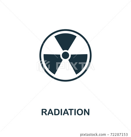Radiation vector icon symbol. Creative sign from biotechnology icons collection. Filled flat Radiation icon for computer and mobile Radiation vector icon symbol. Creative sign from biotechnology icons collection. Filled flat Radiation icon for computer and mobile 72287153