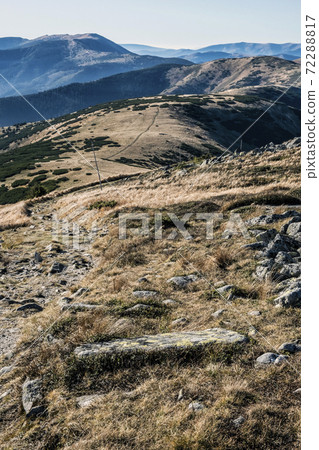 Mountain range Low Tatras mountains, Slovakia 72288817