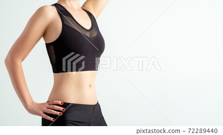 woman sportswear outfit showcase athlete crop top woman sportswear outfit showcase athlete crop top 72289440
