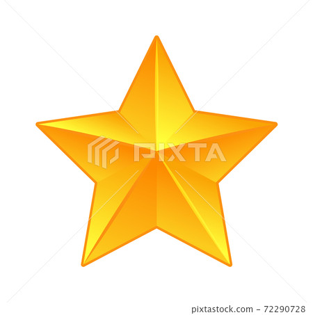 Christmas star isolated on white background Christmas star isolated on white background 72290728
