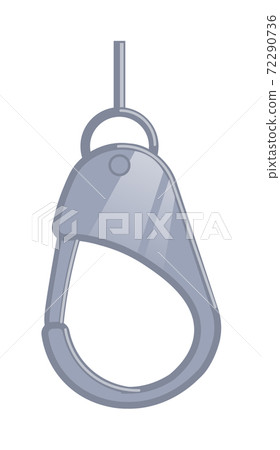 Carbine snap isolated on white background Carbine snap isolated on white background 72290736