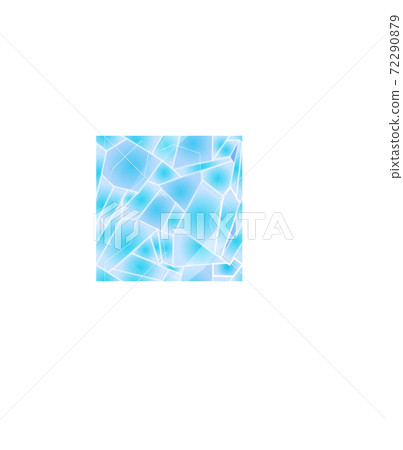 Game ground pattern with cracked glass texture on white Game ground pattern with cracked glass texture on white 72290879