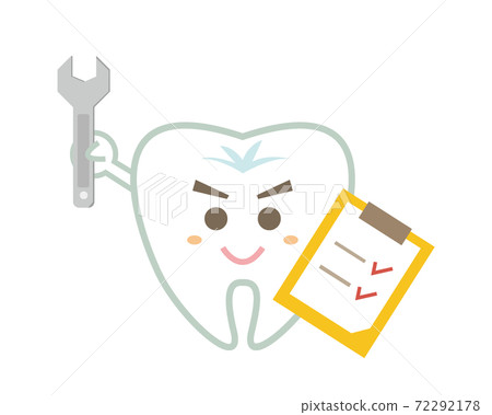 Tooth character illustration dentist dental clinic Tooth character illustration dentist dental clinic 72292178