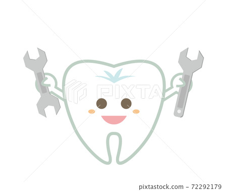 Tooth character illustration dentist dental clinic Tooth character illustration dentist dental clinic 72292179