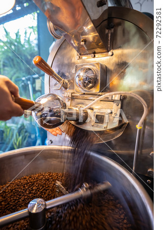 Coffee Roaster Batch of Beans Coffee Roaster Batch of Beans 72292581