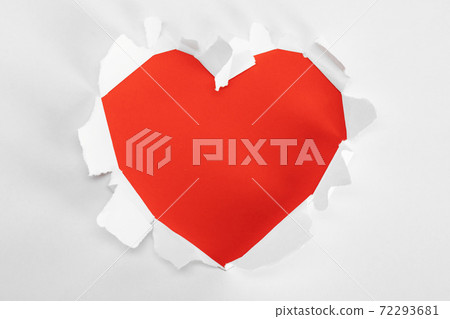 Torn paper heart Torn paper heart 72293681