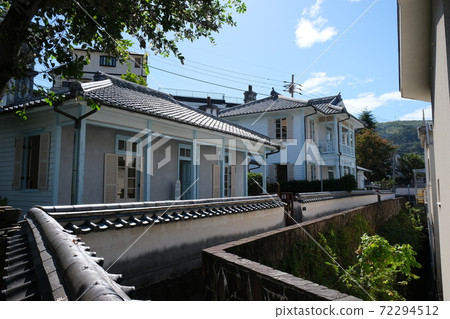 Higashiyamate Western-style houses on Oranda-zaka Street in Nagasaki Higashiyamate Western-style houses on Oranda-zaka Street in Nagasaki 72294512