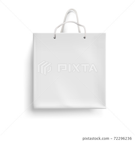 Paper shopping package isolated on white background Paper shopping package isolated on white background 72296236