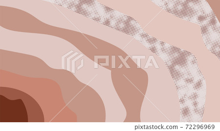 Abstract template design background composition of minimal organic shapes in trendy contemporary collage style. Vector illustration 72296969