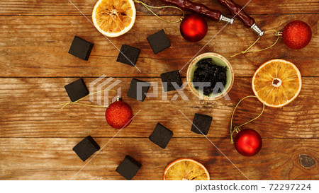 Hookah background for new year and christmas. Hookah background for new year and christmas. 72297224