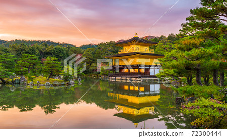 Kyoto, Japan at Kinkaku-ji, The Temple of the Golden Pavilion 72300444