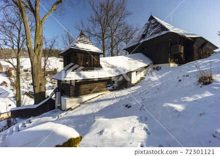 Wooden articular church of Lestiny, UNESCO site, Slovakia 72301121