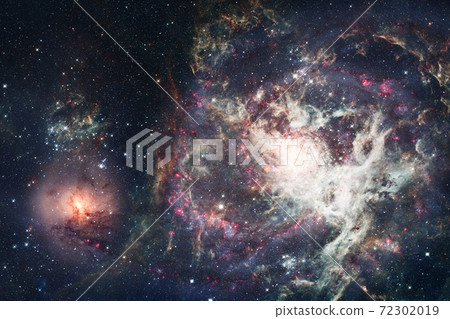 Cluster of stars. Nebula. Elements of this image furnished by NASA Cluster of stars. Nebula. Elements of this image furnished by NASA 72302019