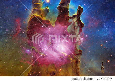 Beautiful galaxy. Elements of this image furnished by NASA 72302026