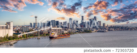 Downtown Seattle, Washington, United States of America. Downtown Seattle, Washington, United States of America. 72303720