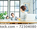 遠程辦公家庭團結 72304080