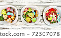 Cookies tree Christmas background with xmas food table plate 72307078