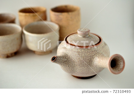Hagi ware sencha set 72310493