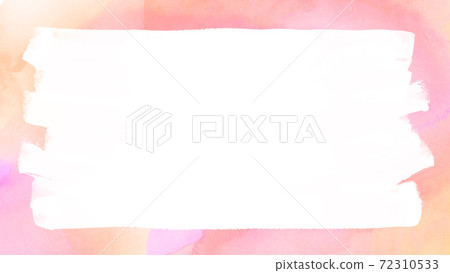 Light pink watercolor frame-there are multiple variations 72310533