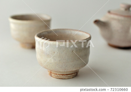 Hagi ware couple hot water and kyusu Hagi ware couple hot water and kyusu 72310660
