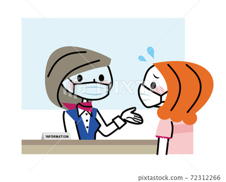 Information reception desk consultation 72312266