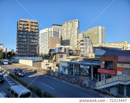 Kitashinagawa Station and Shinagawa Office Buildings 72313447