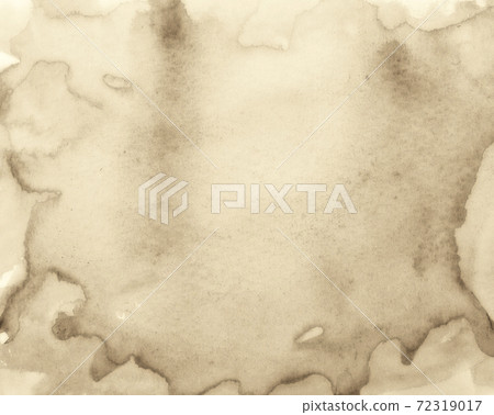 Abstract watercolor on paper texture as background. In Sepia toned. Retro style Abstract watercolor on paper texture as background. In Sepia toned. Retro style 72319017