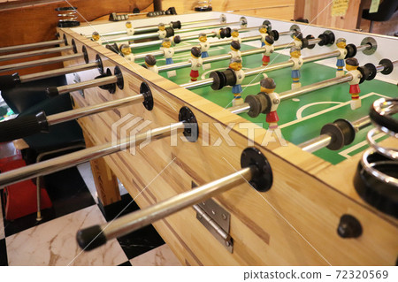 復古遊戲桌上足球 72320569