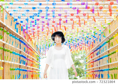 Shiga Prefecture Lake Biwa View Hill Wind Chime Yoshikomichi 72321864