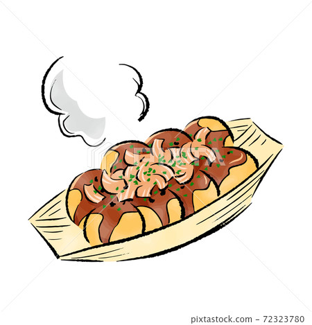 手寫粗略素描_章魚燒 72323780